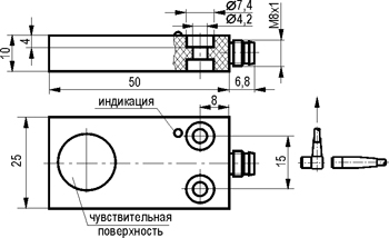 Габариты ISB IC4A-32N-8-LZS401